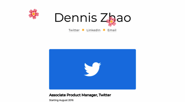 denniszhao.com