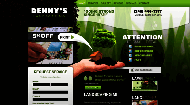 dennyslandscaping.com