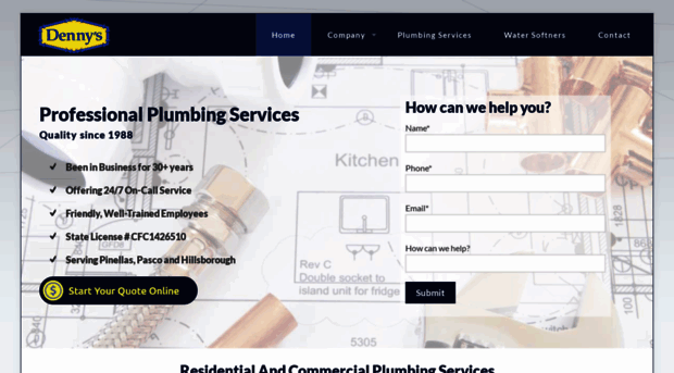 dennysplumbingservice.com