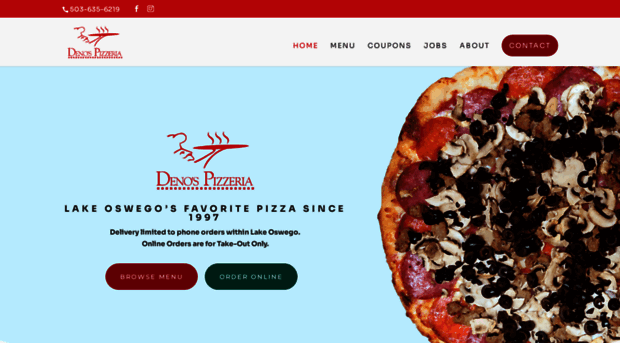 denospizzeria.com