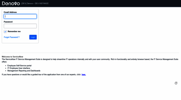 denovodev.service-now.com
