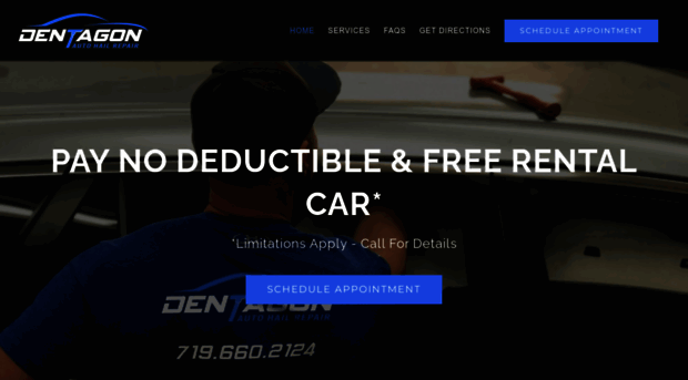 dentagonautohailrepair.com
