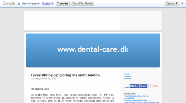 dental-care.dk