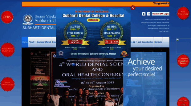 dental.subharti.org