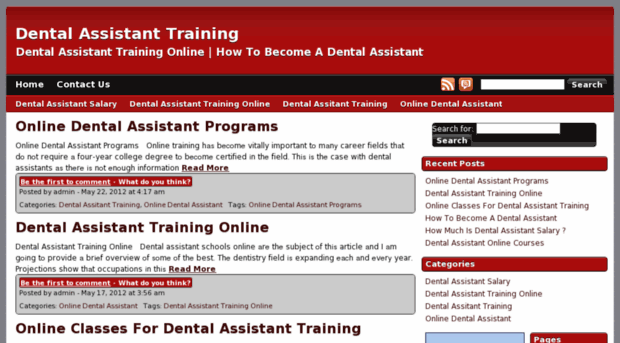 dentalassistanttraining.info