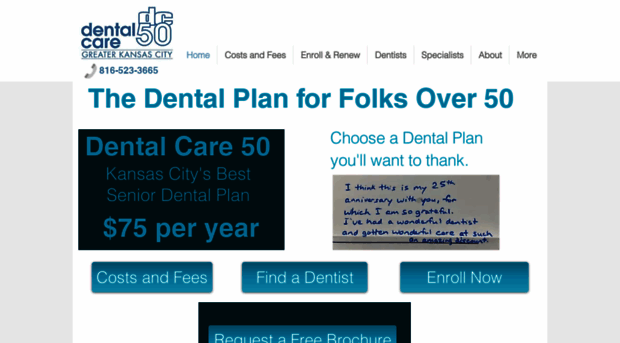 dentalcare50.com