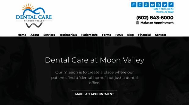 dentalcareatmoonvalley.com