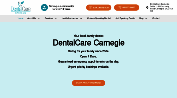 dentalcarecarnegie.com.au