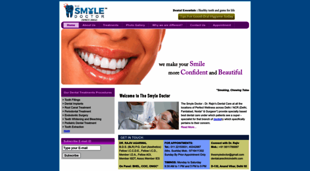 dentalcareclinicindelhi.com