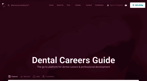 dentalcareersguide.com