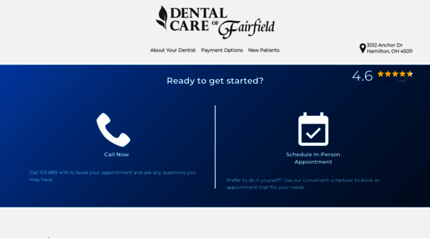 dentalcareoffairfield.com