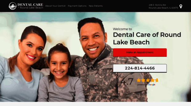 dentalcareofroundlakebeach.com