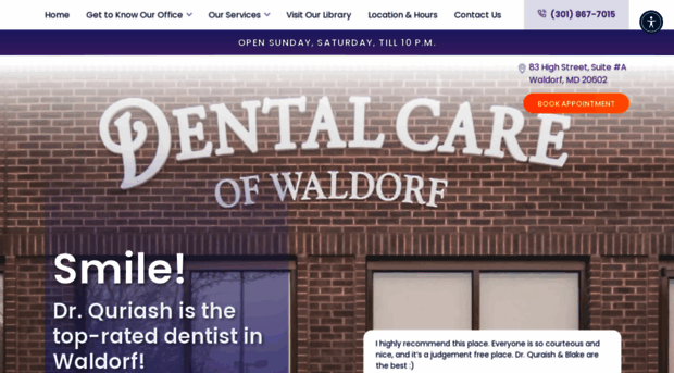 dentalcareofwaldorf.com