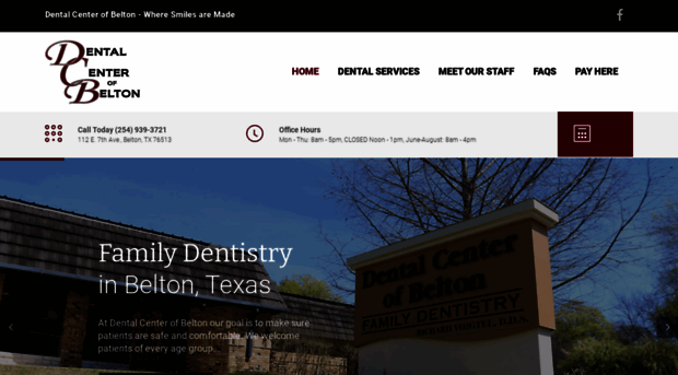 dentalcenterofbelton.com