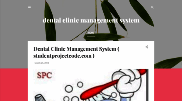 dentalclinicmanagementsystem.blogspot.com