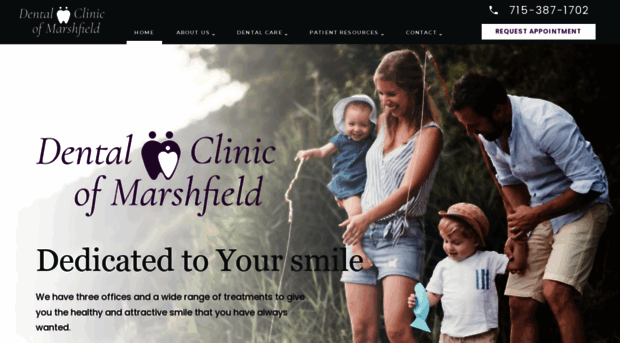 dentalclinicofmarshfield.com