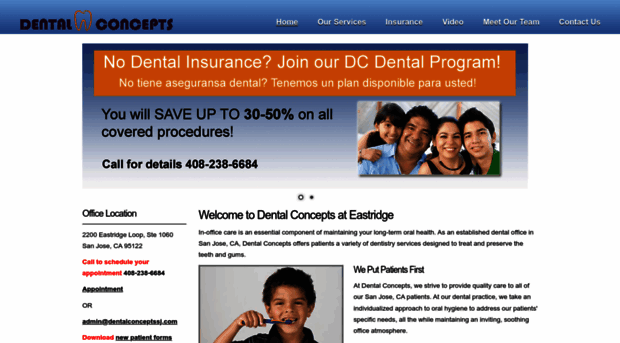 dentalconceptssj.com