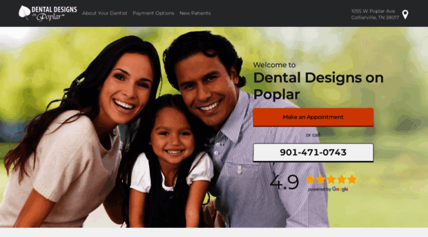 dentaldesignsonpoplar.com