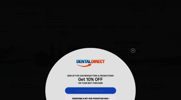 dentaldirect.dentocare.co.uk