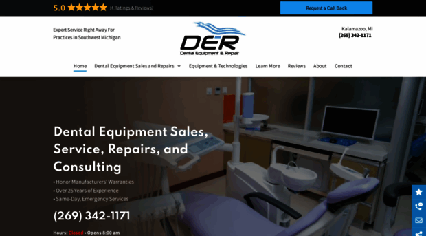 dentalequipmentandrepair.com