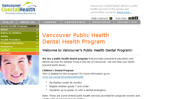 dentalhealth.vch.ca