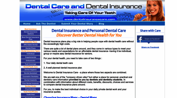 dentalinsurancecare.com