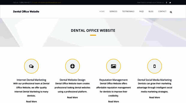 dentalofficewebsite.com