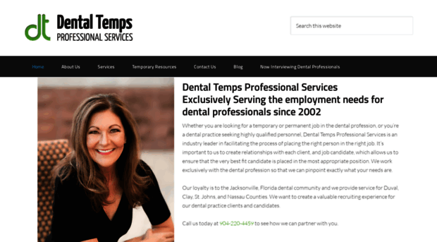 dentaltempsprofessionalservices.com