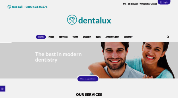 dentalux.ancorathemes.com