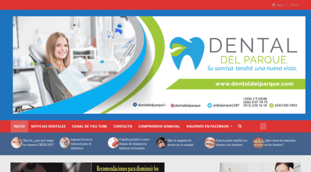 dentalyopticadelparque.com