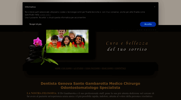 dentistagenovasantogambarotta.it