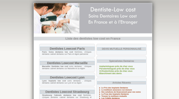 dentiste-lowcost.fr