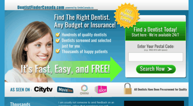 dentistfindercanada.com