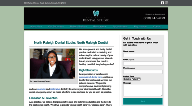 dentistnorthraleigh.com