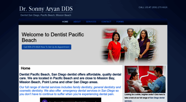 dentistpacificbeach.com