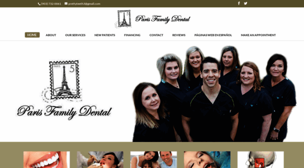 dentistparistx.com