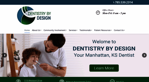 dentistrybydesignks.com