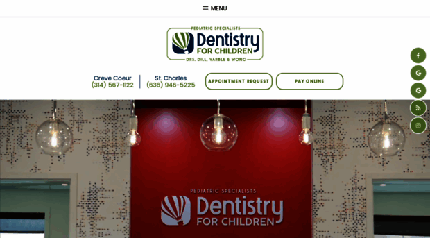 dentistryforchildrenstl.com