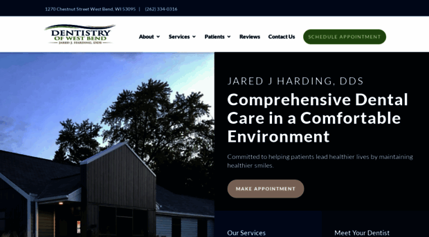 dentistryofwestbend.com