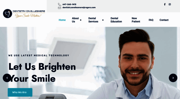 dentistryonellesmere.com