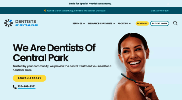 dentistsofcentralpark.com