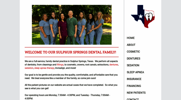 dentistsulphurspringstx.com