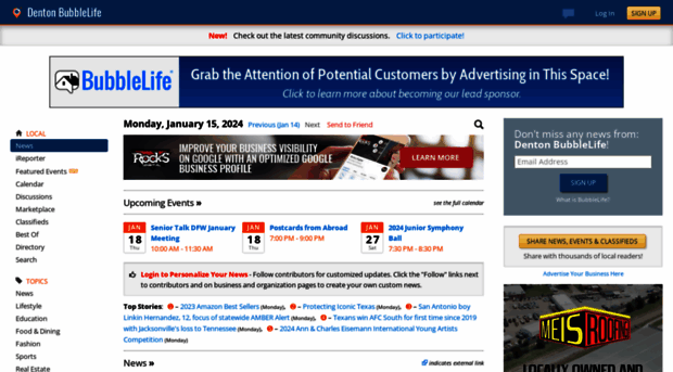 denton.bubblelife.com