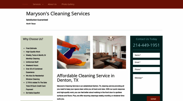 dentontxcleaningservice.com