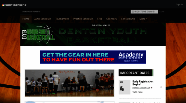 dentonyouthbasketball.sportngin.com