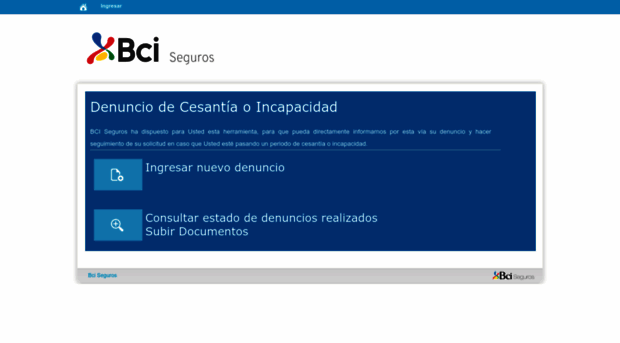 denunciosiniestrocesantia.bciseguros.cl