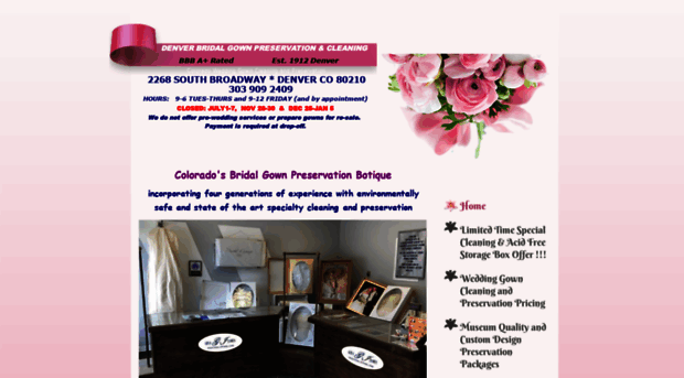 denverbridalgownpreservationcleaners.com