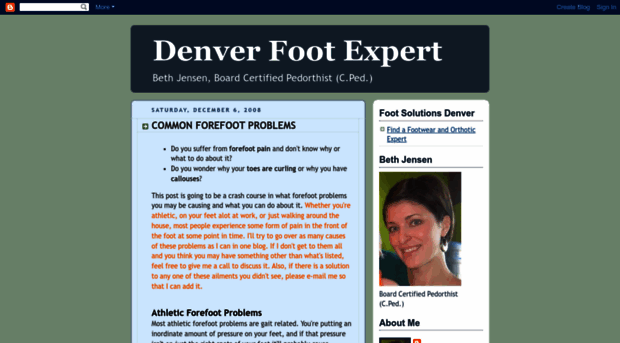 denverfootexpert.blogspot.com