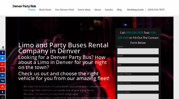 denverpartyride.com