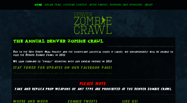 denverzombiecrawl.com